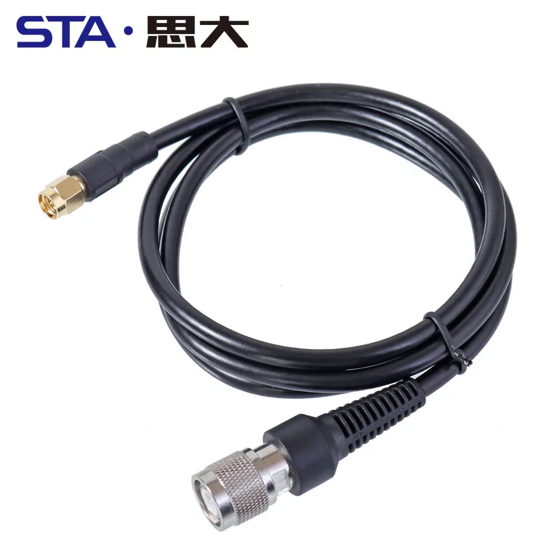 저손실 RG58 동축 케이블 PVC SMA 수컷에서 TNC 수컷 RG58 5M 케이블 GNSS RTK용