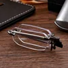 Foldable Rimless Reading Glasses Men Anti-blue Light Eyeglasses Women High Quality New Design Hyperopia Reader 1