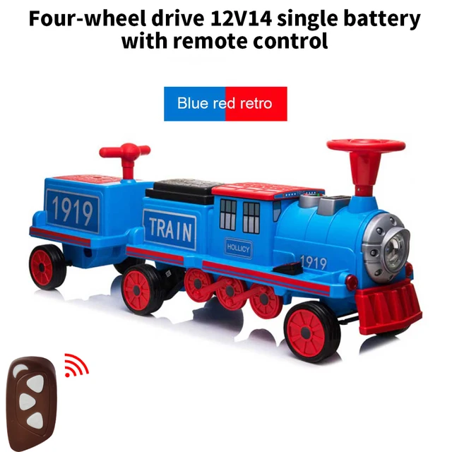 Electric Train Toy Car Railway and Tracks Steam Locomotive Engine Diecast Educational Game Boys Toys for Children Kid Gift 6