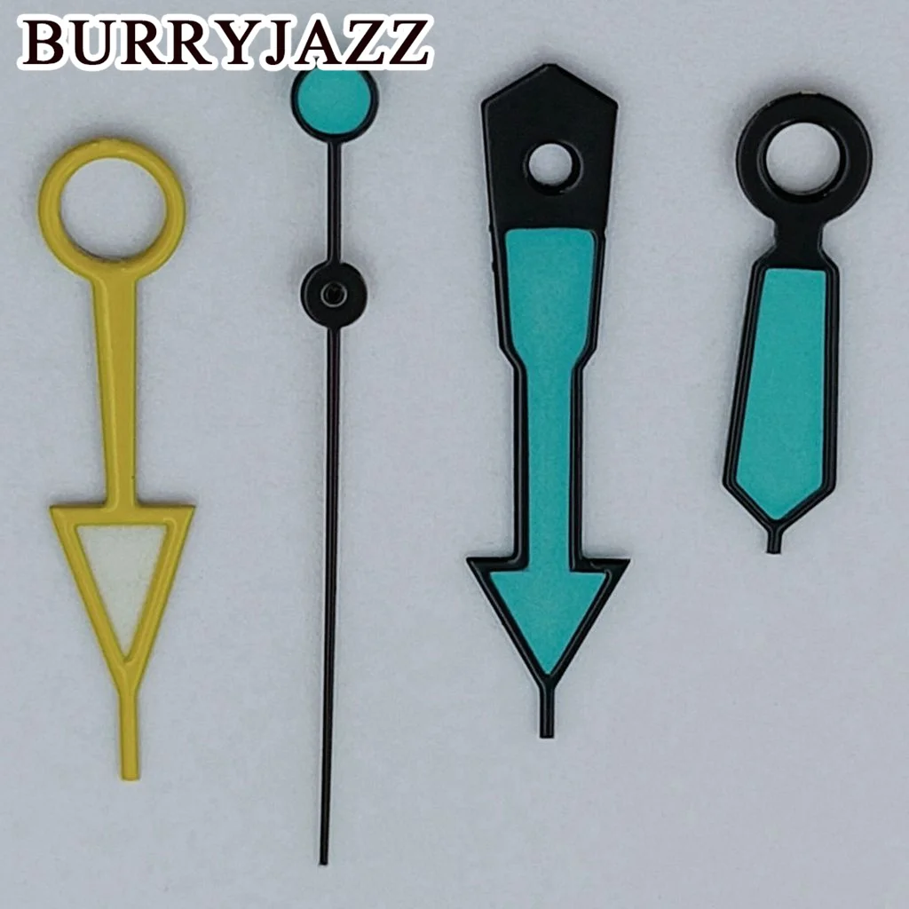 BurryJazz Multicolor Luminous GMT Watch Hands Collection