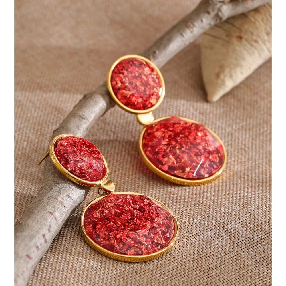 Yhpup Earrings Waterproof Resin Accessories