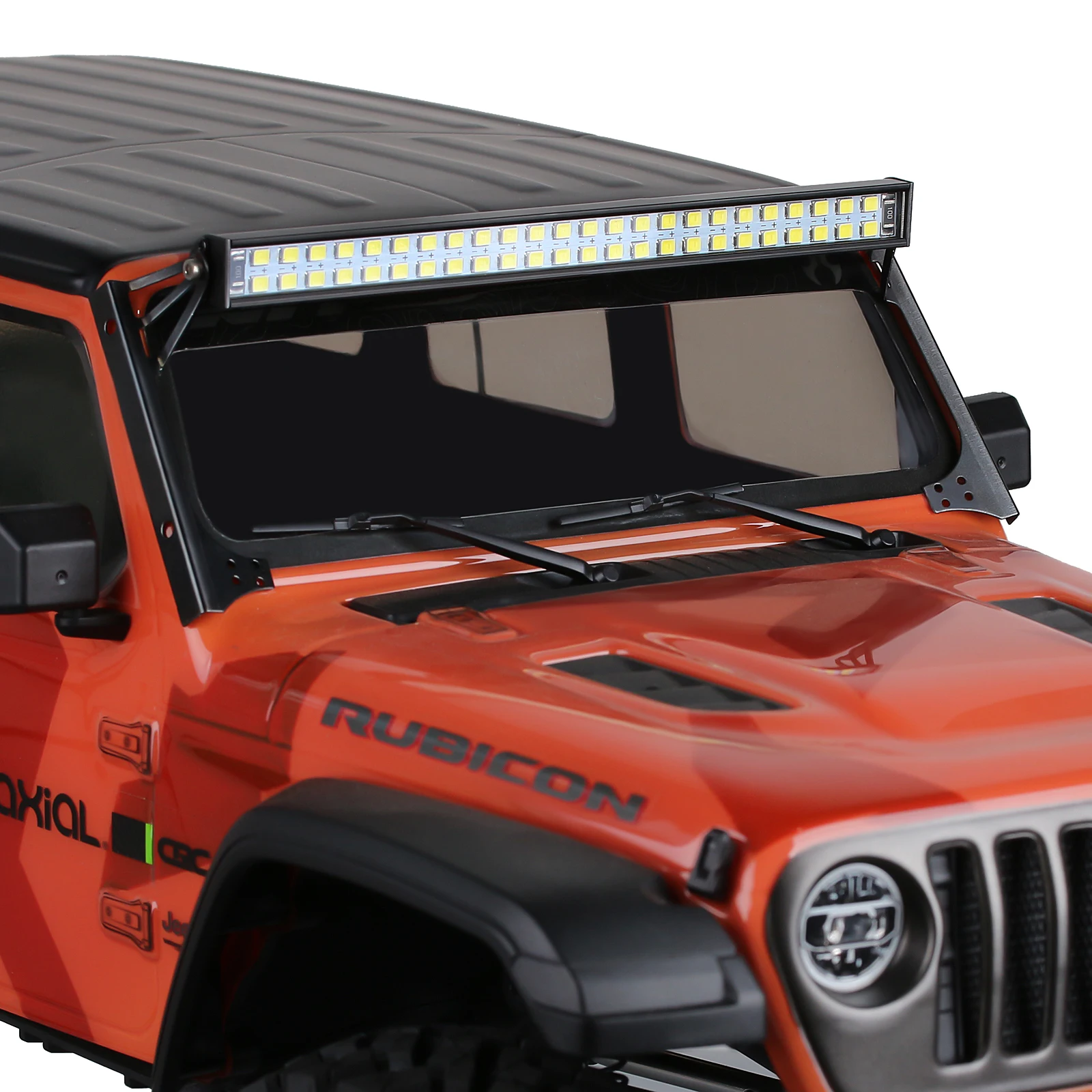 1PCS LED Light&Control Panel 48LED Bar for 1/10 RC Crawler Axial 90046 SCX10 III AXI03007 Jeep Wrangler Body Shell