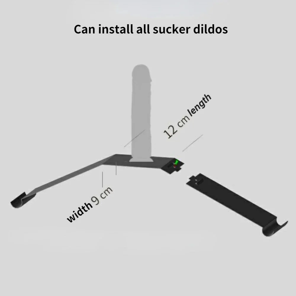 Sex Furniture SM Chair Telescopic Metal Bracket Realistic Dildos Holder Penis Sucker Sex Toy S For Women Men Erotic Accessories