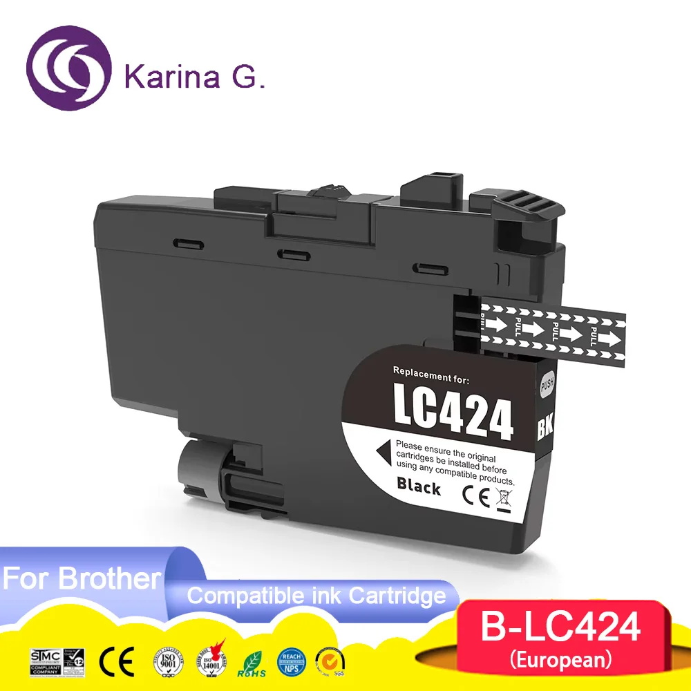 Standard capacity LC424 LC 424 Premium Compatible Ink Cartridge For  DCP-J1200W,