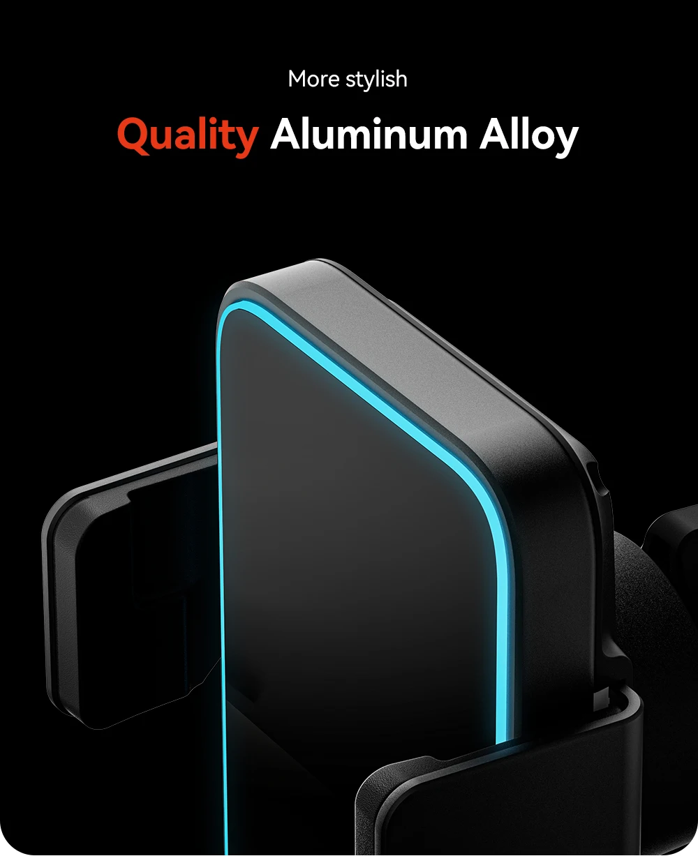 15W Car Phone Holder Wireless Fast Charging Stand Air Vent Mount For iPhone 16 1
