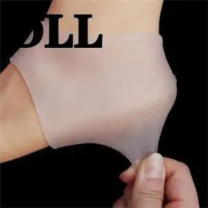 1Pair Practical Gel Heel Inserts For Foot Care Protectors Shoes Moisturising Silicone Comfortable Heel