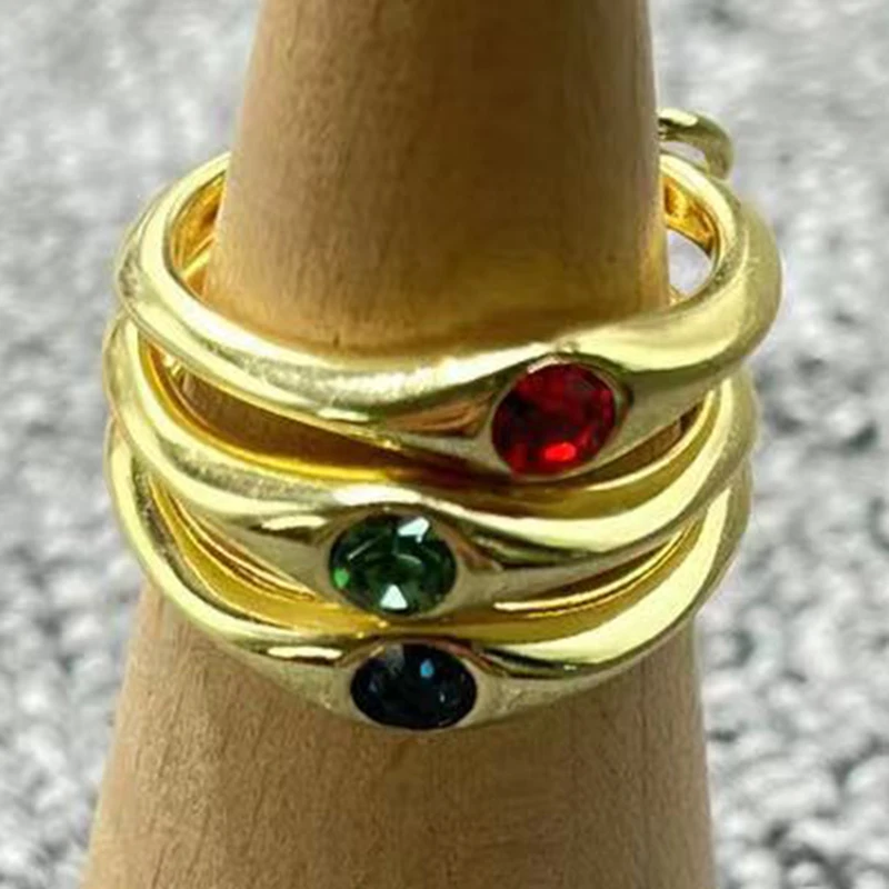 2023 New Unode50 Exquisite Fashion Galvanotecnica 925 Gemme Tricolore Regali Di Gioielli Per Le Vacanze Romantiche Da Donna