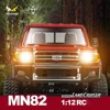 MN82 Remote Controlled Climbing Off-road Vehicle 1:12 Full Scale 4WD for Toyota LC79 Simulation RC Model Children Toy Rc Car 2