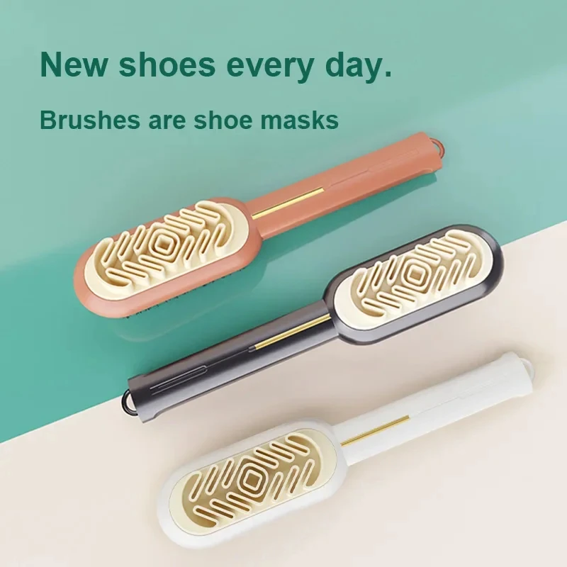 Double-Sided Shoes Cleaning Brush White Rubber Eraser for Suede Nubuck Boots Bags Stain Dust Brush Leather Clothing Care Cleaner 2