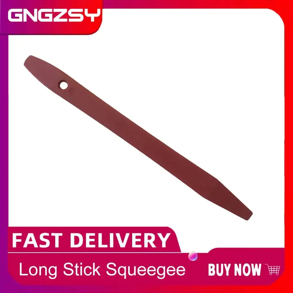 Cngzsy Long Stick Squeegee Auto Window Wrapping Raschietto Car Sticker Vinile Rosso Guarnizione Angolo Strumenti A92