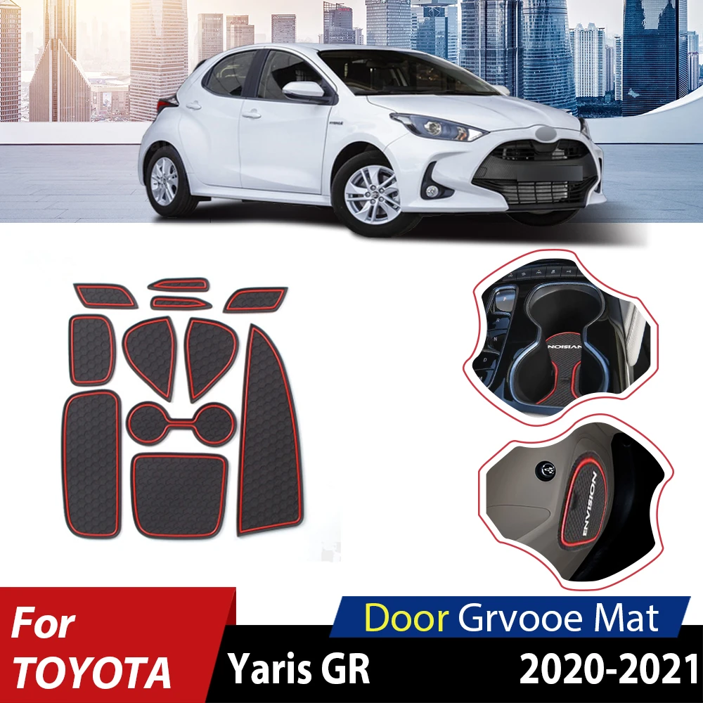 Tapis Voiture Smabee – tapis de coupe antidérapant pour Toyota Yaris GR  2020 2021, accessoires de Modification de Style Sport hybride | AliExpress