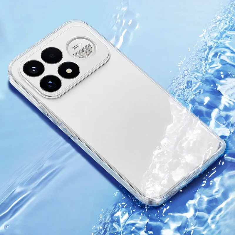 Crystal Clear Slim Soft Invisible Shockproof TPU Back Phone Case