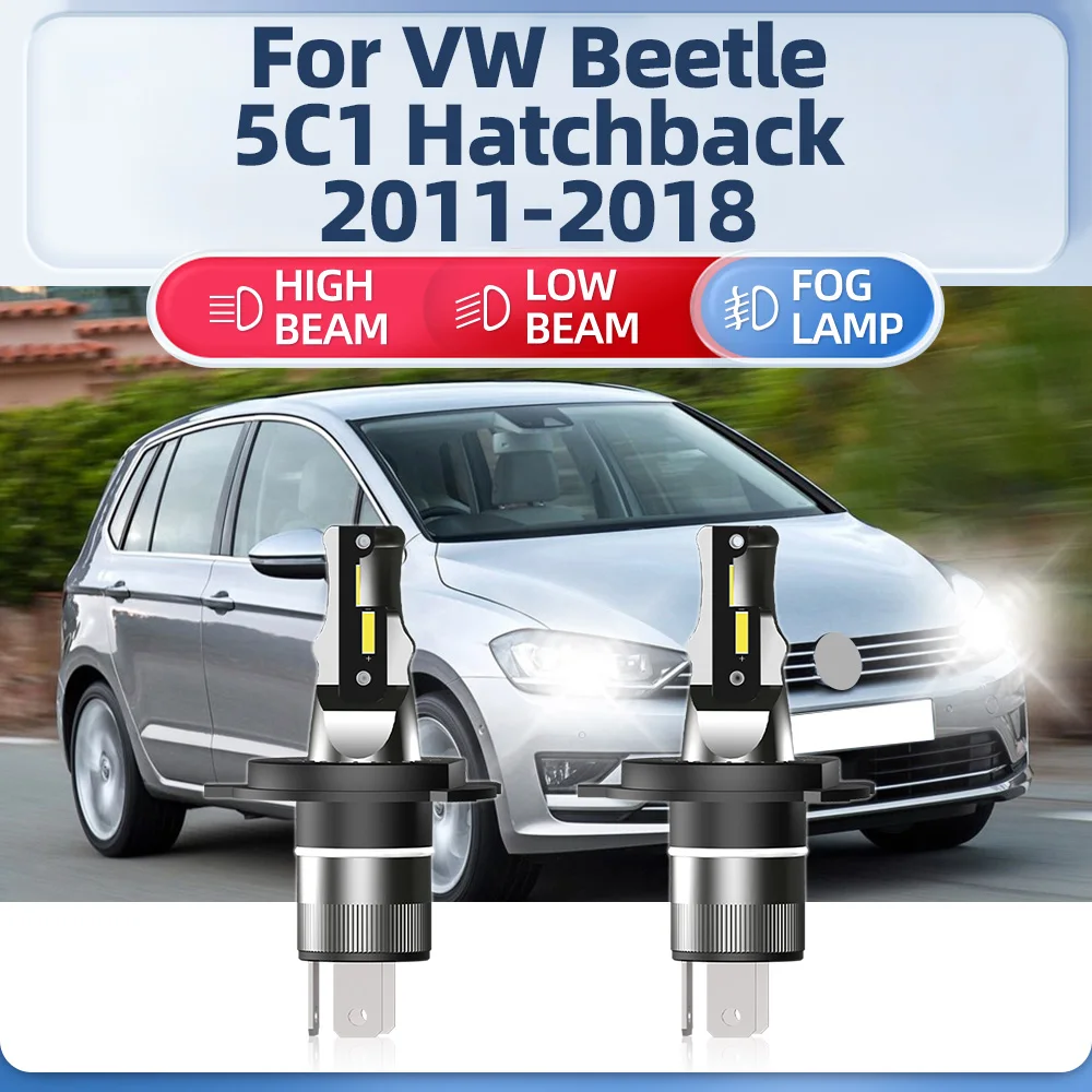 H4 LED 자동차 헤드라이트 전구, 푸조 바이퍼 밴 2008-2012 2013 2014 ..