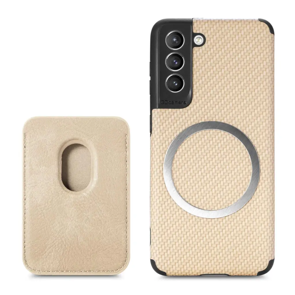 Magnetic Magsafe Wallet Card Holder with Wireless Charging Capability