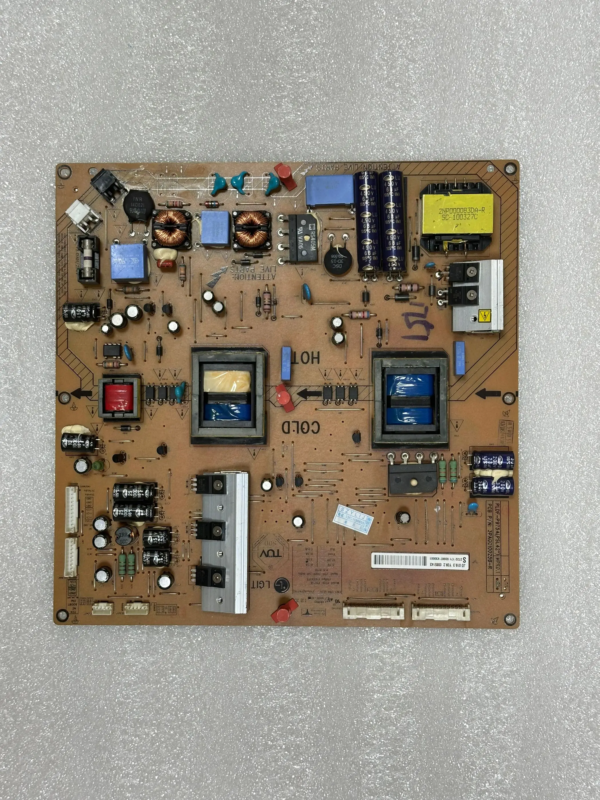 PSU alimentation TV PHILIPS PLDD-P973A.PLDF-P975A 42PFL8605D 3PAGC10025B-R