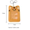 SKYSONIC 3 Inch Plush Kpop Holder Cute Bear Idol Postcards Storage Card Bag Collect Organizer Schoolbag Pendant 2
