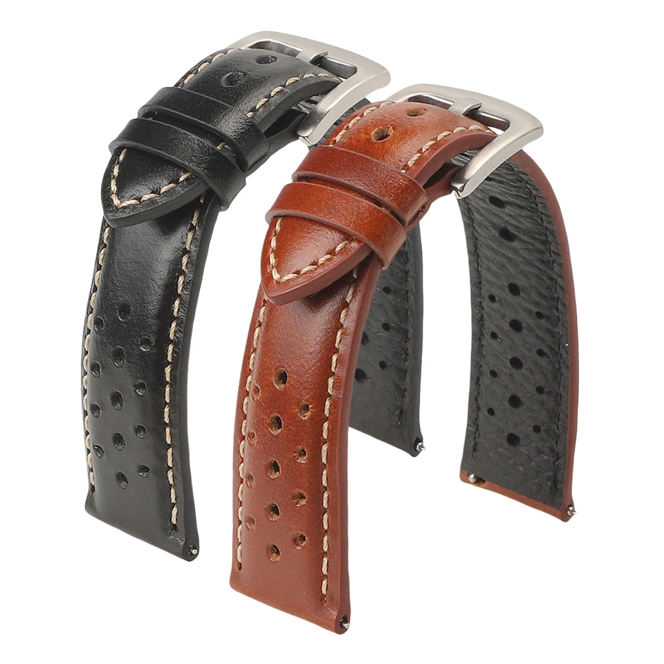 Pulseira Masculina De Couro Distinctive - Estilo Com Pedras Naturais