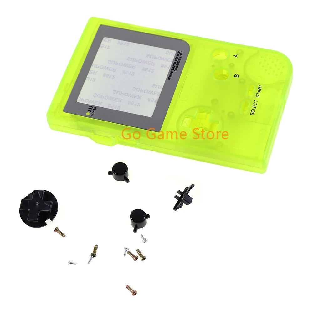 1Set Per Gbp Glow At Night Luminescence Case Cover In Plastica Per Gameboy Pocket Game Console Case Set Completo Con Pulsanti