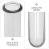 4 Pcs Hydroponic Vase Propogation Station Vases Pot Test Tube Crystal Epoxy Plastic Tubes Floral Water 4