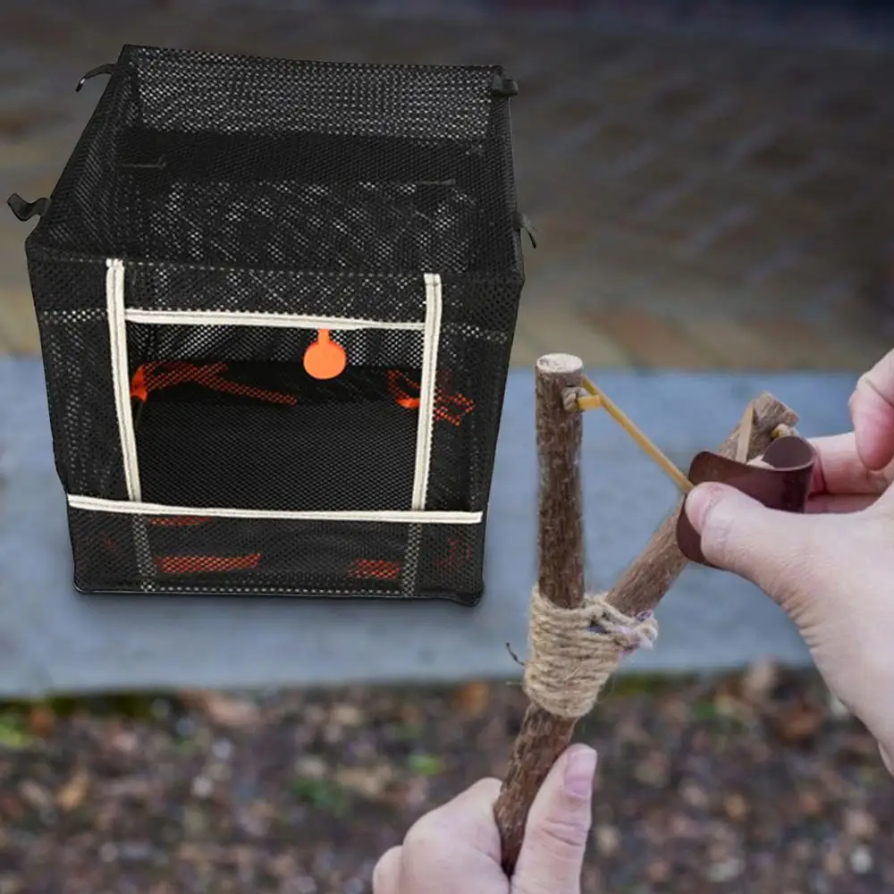 Slingshot Target Catch Box Sling Shots Foldable Target Box BowSilencer For Catapult Hunting Shooting Practice Ammo