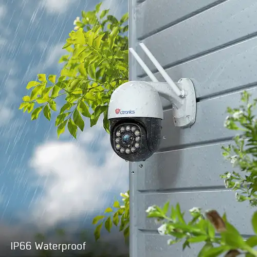 Tronics 카메라 야외 무선 보안 보호 돔 PTZ 자동 크루즈 와이파이 IP 카메라 감시 CCTV, 360 ° 6