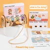 Children Alphabet Word Cards Montessori Toys Logical Thinking English Word Decryption Unlocking Table Game Early Educational Toy 4