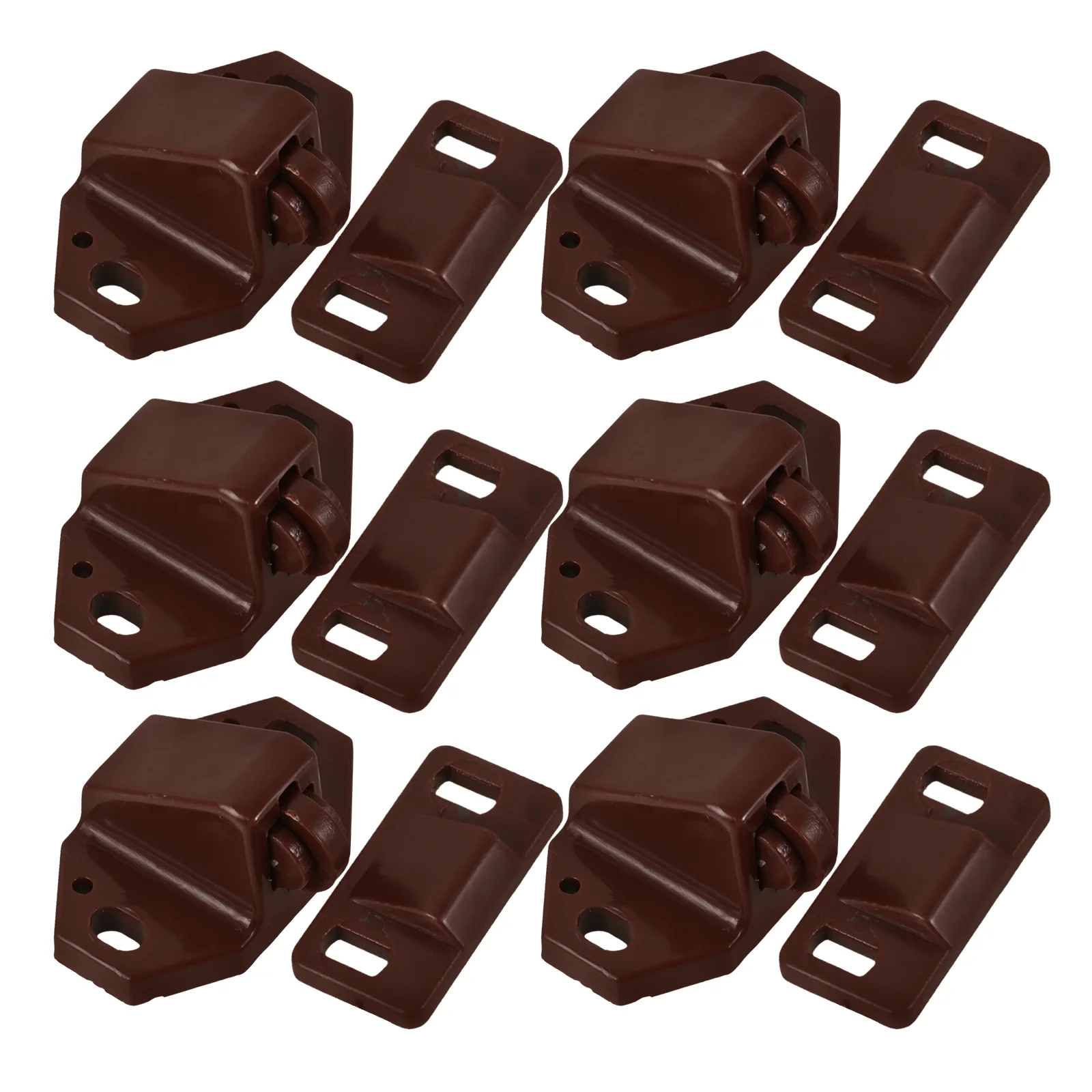 20 Pcs bead door clip buckle screen latches and catches ball cabinet plastic for interior doors roller shutter closer door catches