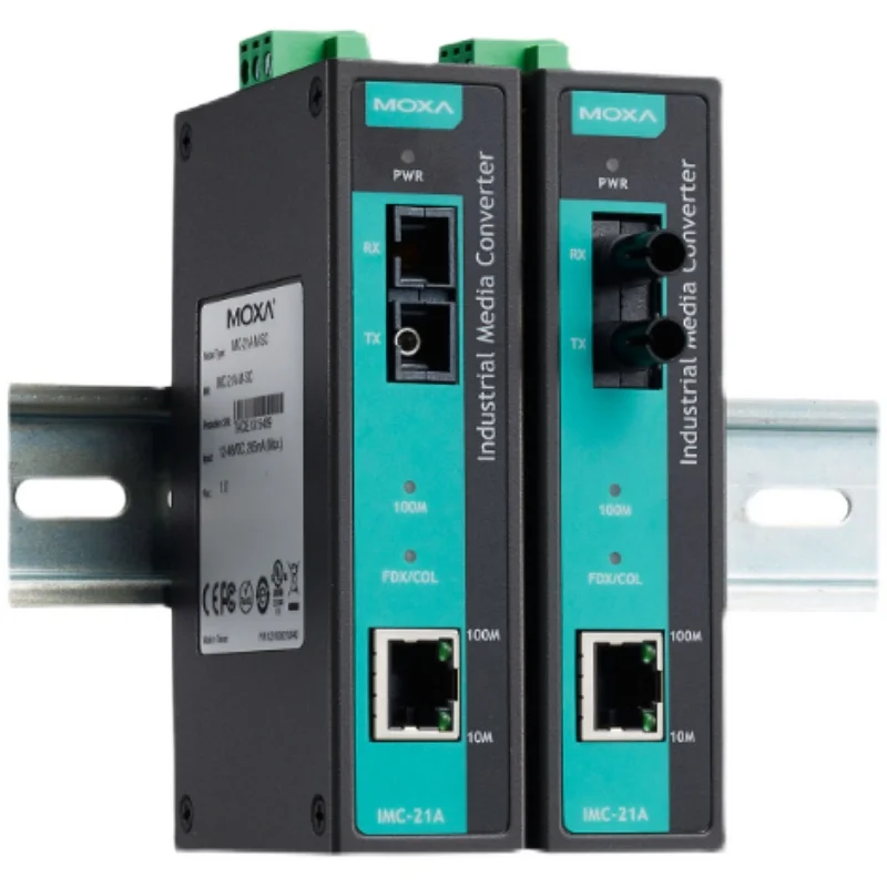 

IMC-21A-S-SC-T это одномодовый 100 гигабитный промышленный медиа-конвертер с широким диапазоном температур, 1 шт.