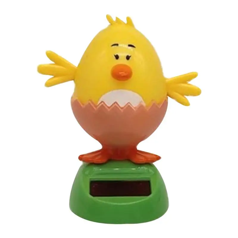 

Car Solar Bobblehead Cute Dashboard Decoration Toy Eggshell Design Window Car Dashboard Decor Solar Ornaments for car dashboard