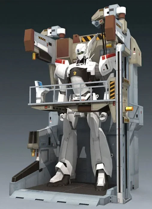 Mobile Police PATLABOR-Ingram Repair Equipment Paper Model Toy (does Not Include Body)