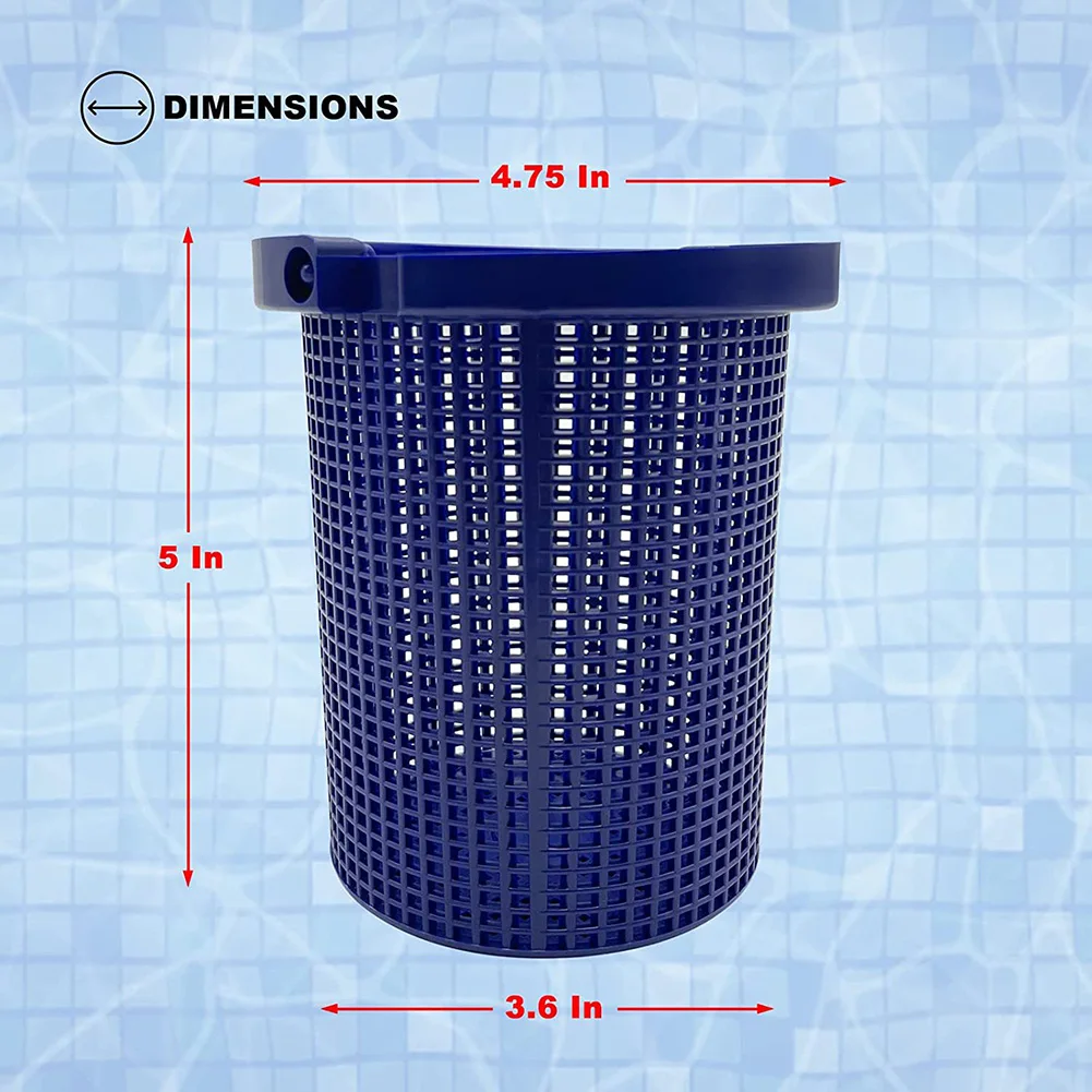

High Performance Pool Strainer Basket for DuraGlass and MaxiGlass Pump Skimmer Capture Debris Maintain Pristine Pool