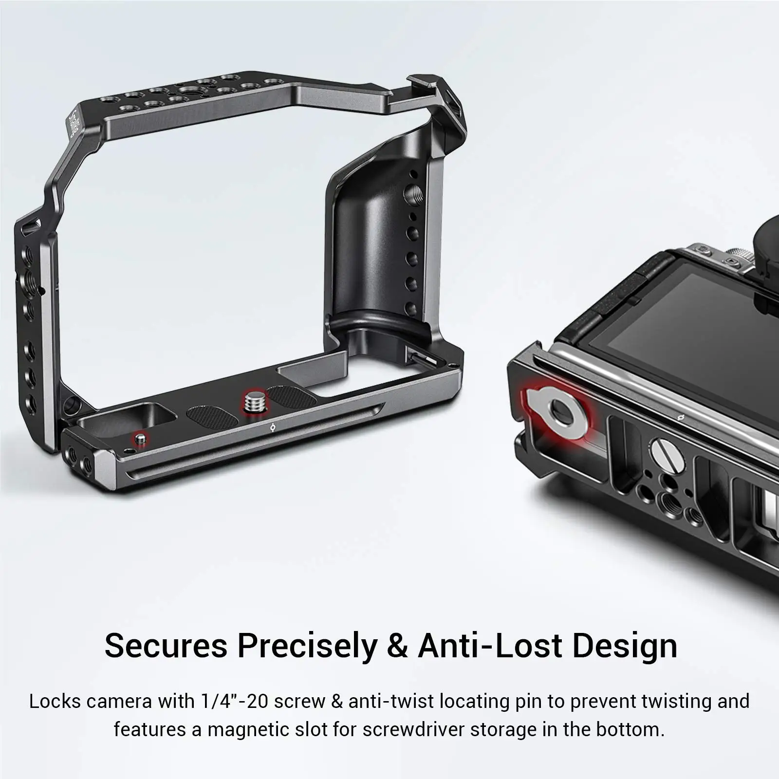 Smallrig X-T4カメラケージ富士フイルムX-T4アルミ合金ケージと