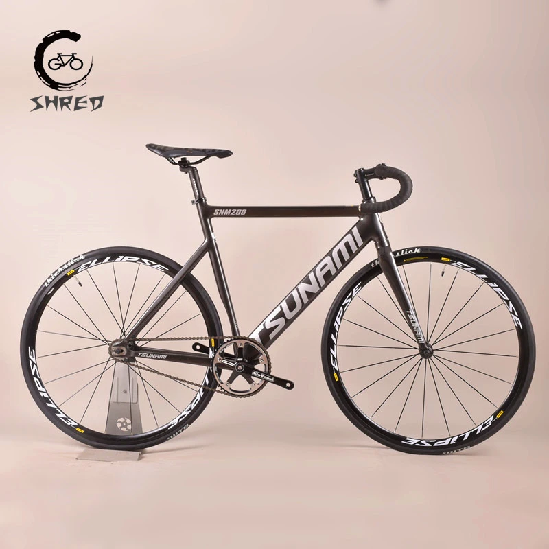 2022 New Tsunami Snm200 Fixed Gear Bike Aluminum Frame Single Speed