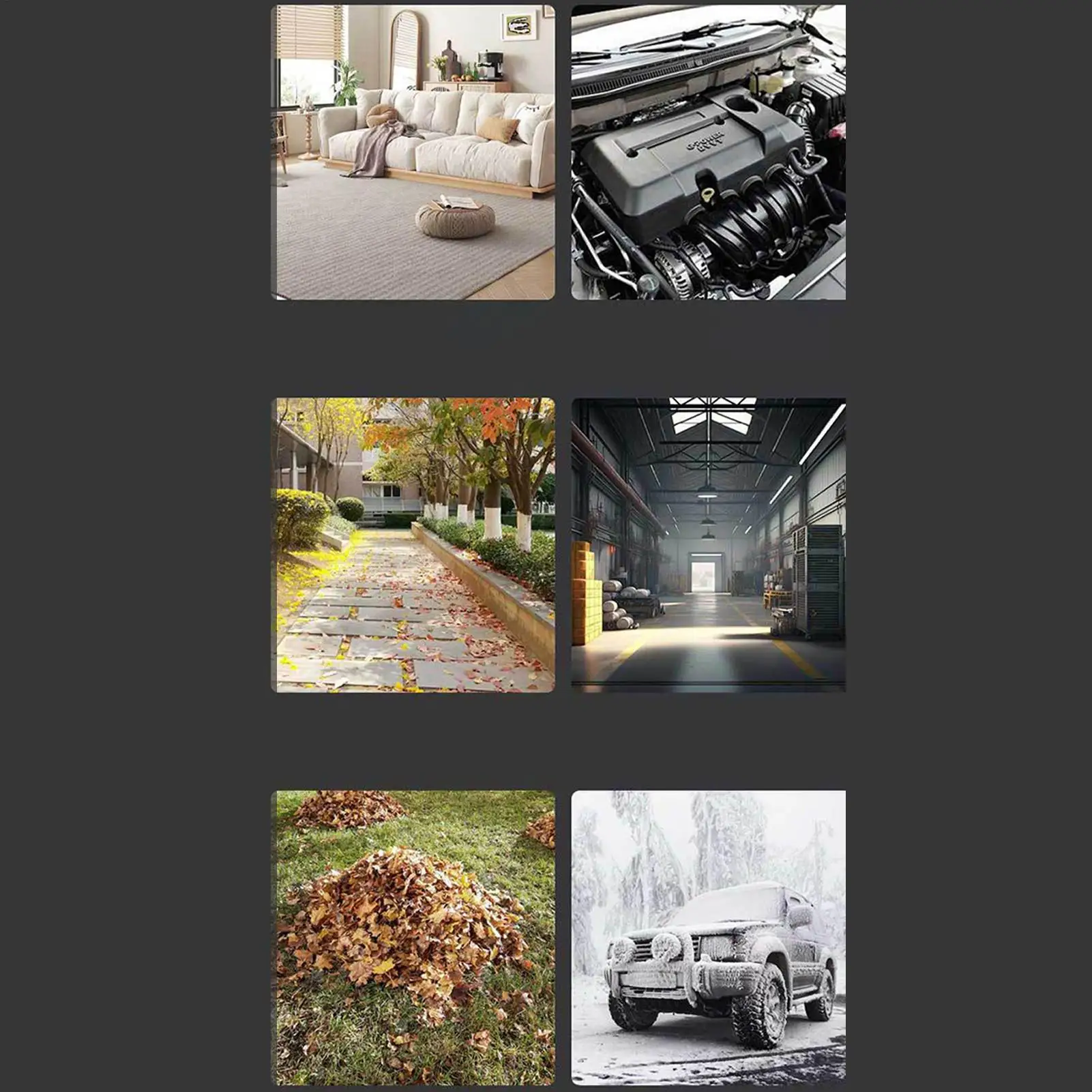 잎 송풍기 휴대용 6000mAh 공기 살포기 자동차 용 충전식 19000RPM 자동차 인테리어 야외 용 무선 먼지 청소기 팬