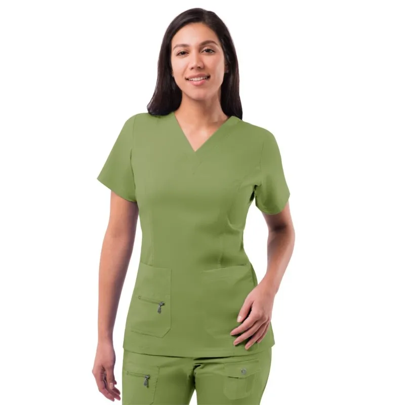 

New scrub Tops Thin Short sleeved Beauty salon Pet Hospital Dental Operating Room workwear T-shirt Doctor Nurse Work Uniforms