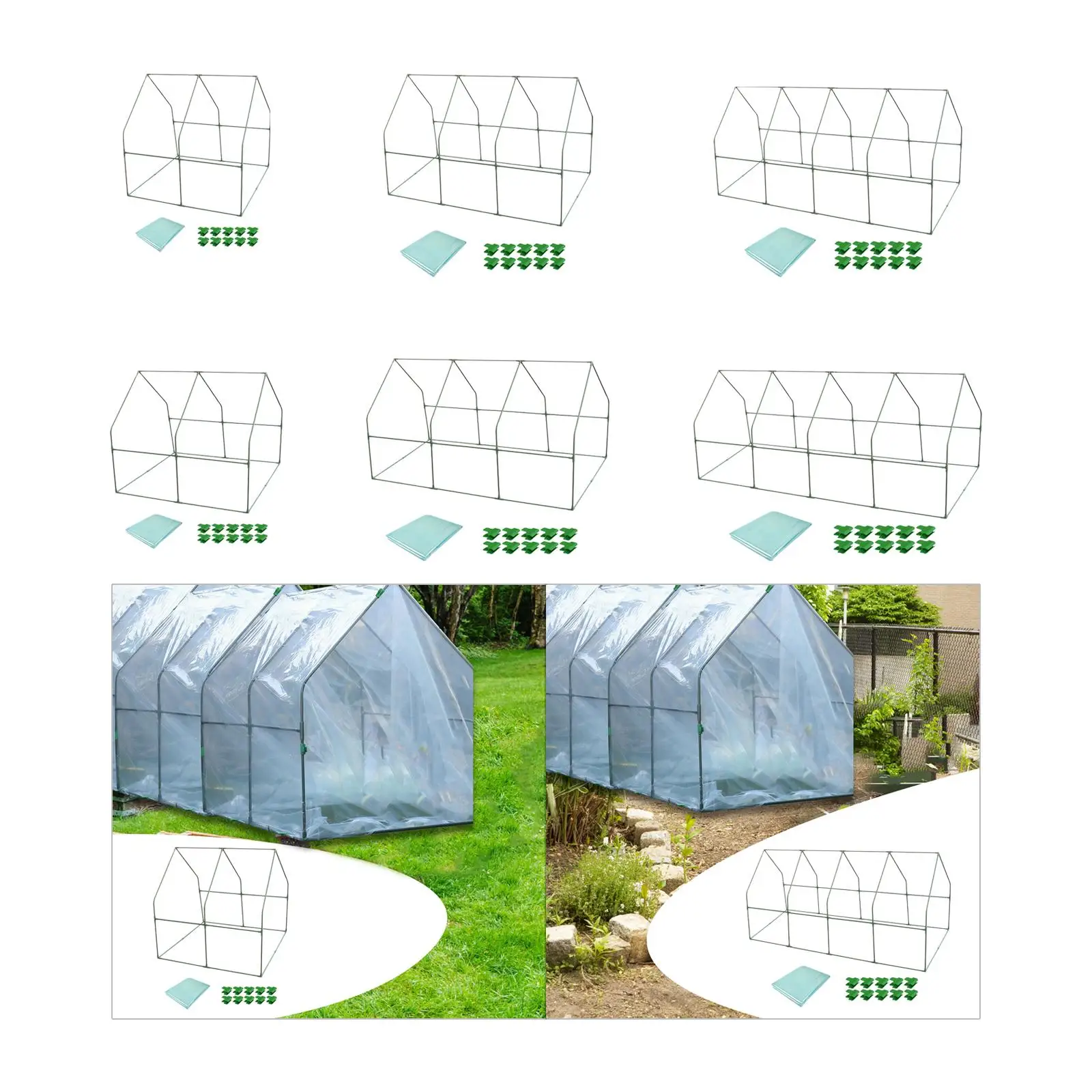 Mini Greenhouse Portable Garden Greenhouse for Indoor Outside Vegetable