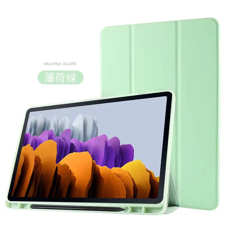Premium Tri-Fold Stand Tablet Case with Pen Slot