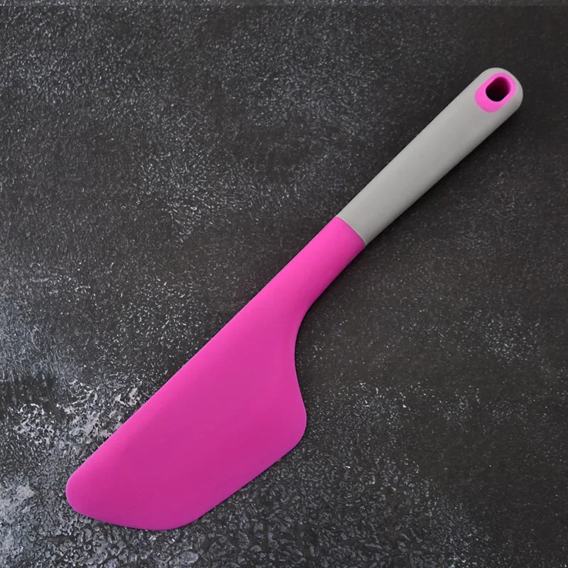 Extra Large Silicone Cream Baking Scraper 34Cm Non Stick Butter Spatula Smoother Spreader Heat Resistant Cookie Pastry Scraper