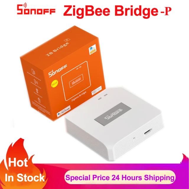 SONOFF Zigbee Bridge Pro Hub Router, ZigBee 3.0 Smart Gateway, APP