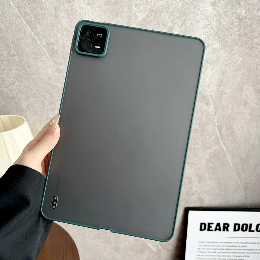 silicone, capa traseira rígida, estojo fosco para