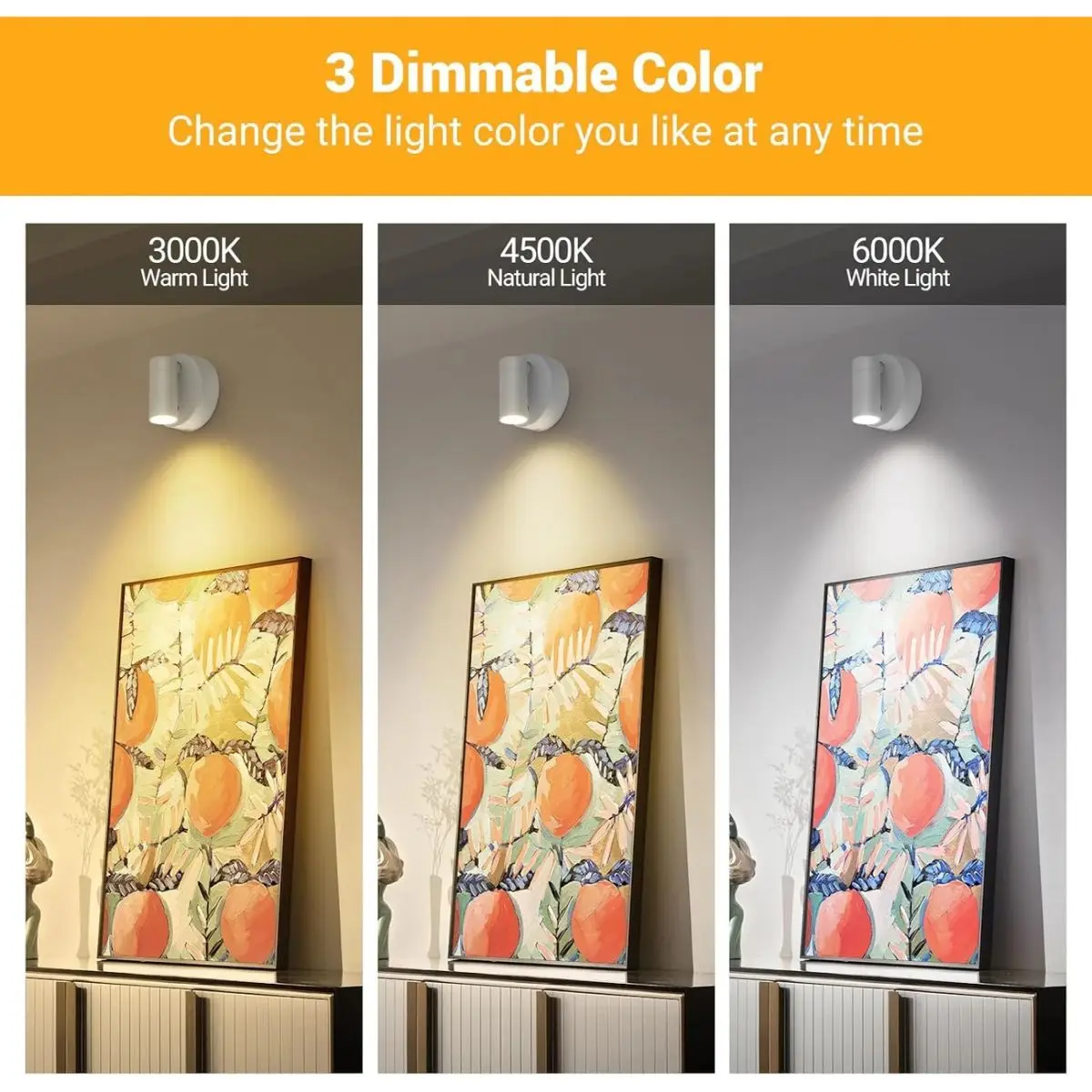 Ammtoo السرير وحدة إضاءة LED جداريّة مصباح اللمس د...