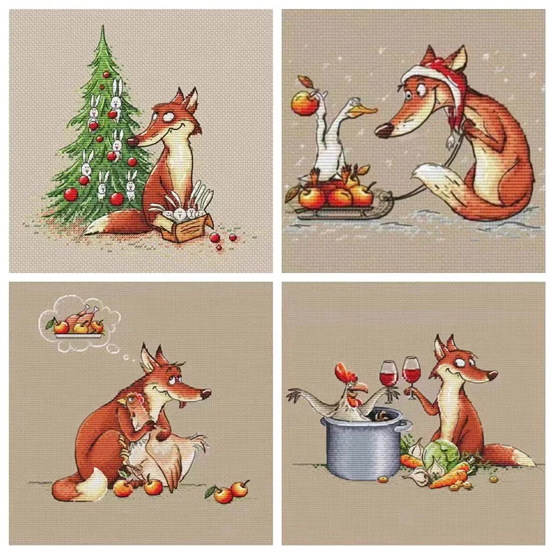10636 Cross Stitch Kits Sets For Embroidery Cross-stitch Cross Stitch Complete Kit Stich Cross Stitch Set Needle Arts & Craft