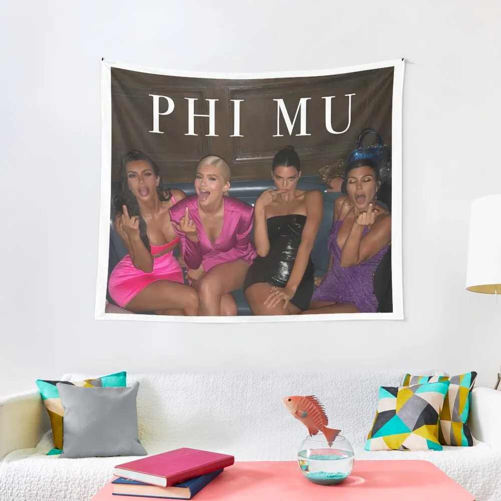 

Декоративный гобелен для гостиной PHI MU, украшения для дома, эстетическое украшение, гобелен