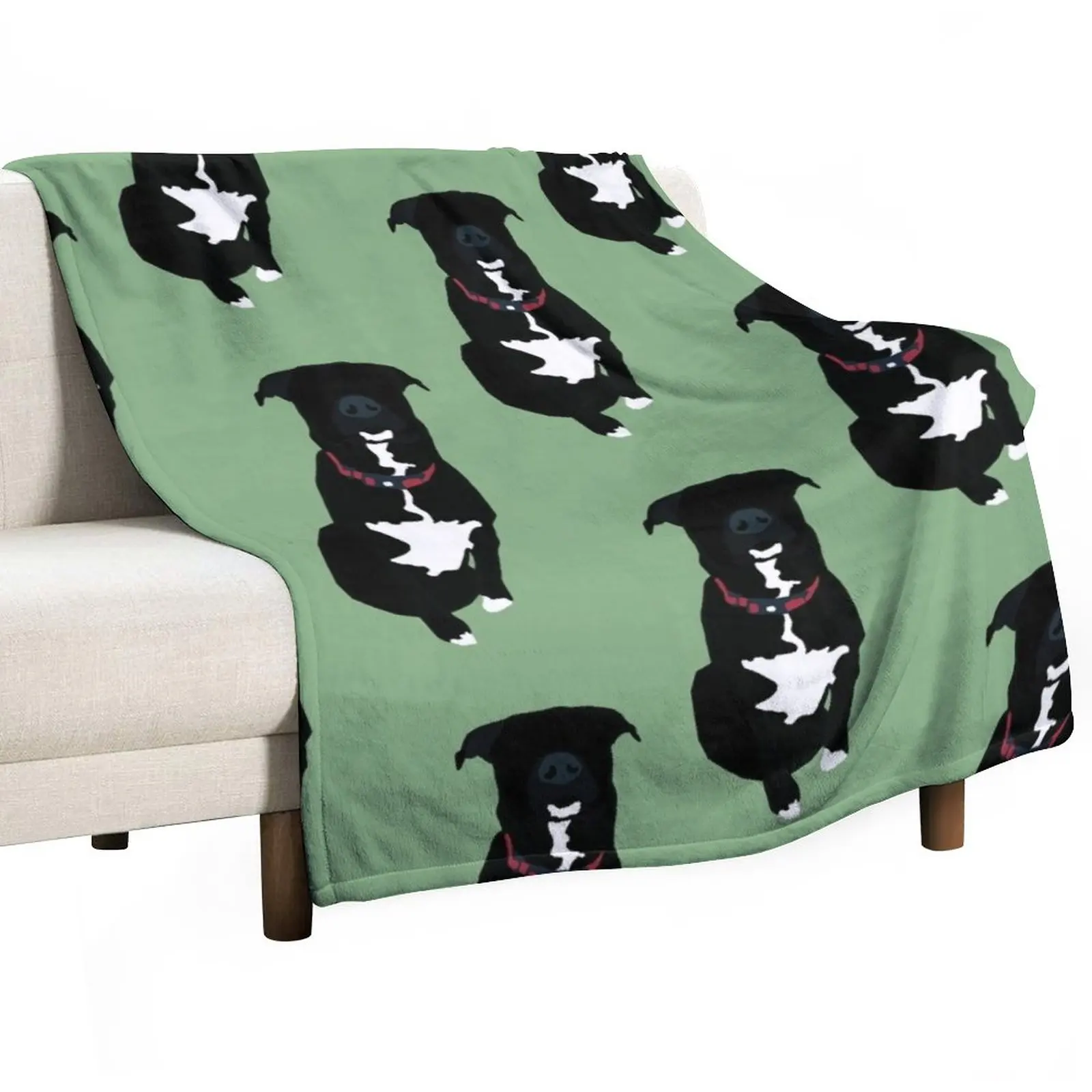 

Black Dog Throw Blanket Single Blanket Extra Large Throw Blanket