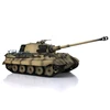 1/16 HENG LONG FPV 7.0 Barrel Recoil Customized King Tiger RC Tank 3888A Metal Remote Control Car TH17572-SMT4 3
