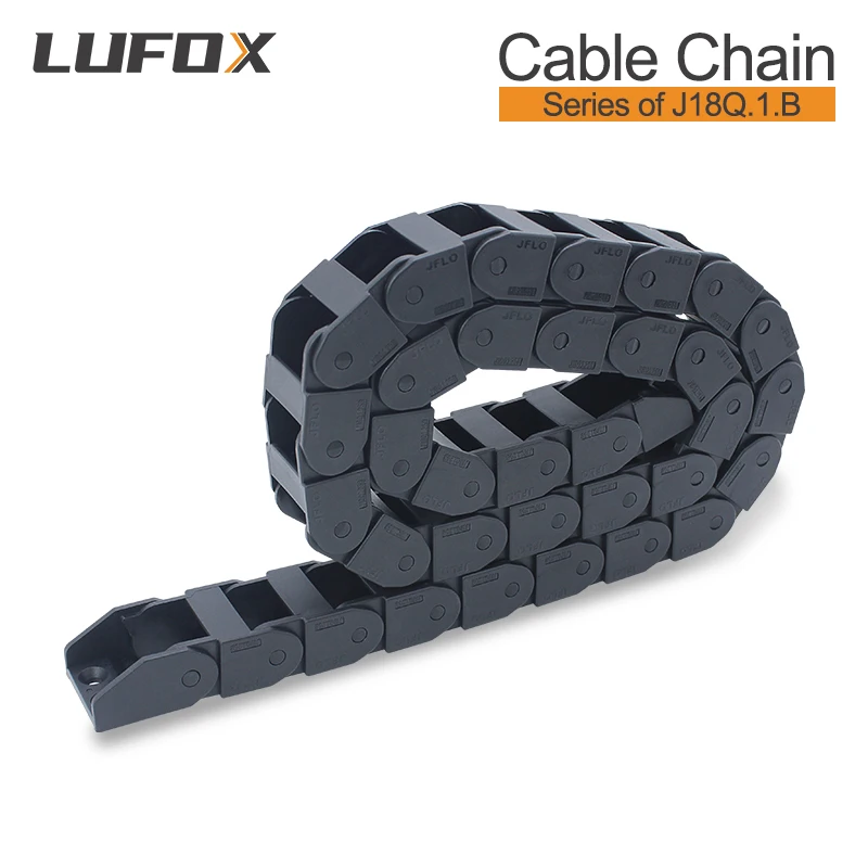 

Hight Quality 1meter Cable Drag Chain Bridge type cannot be opened Series of J18Q.1.B 18*25 18*37