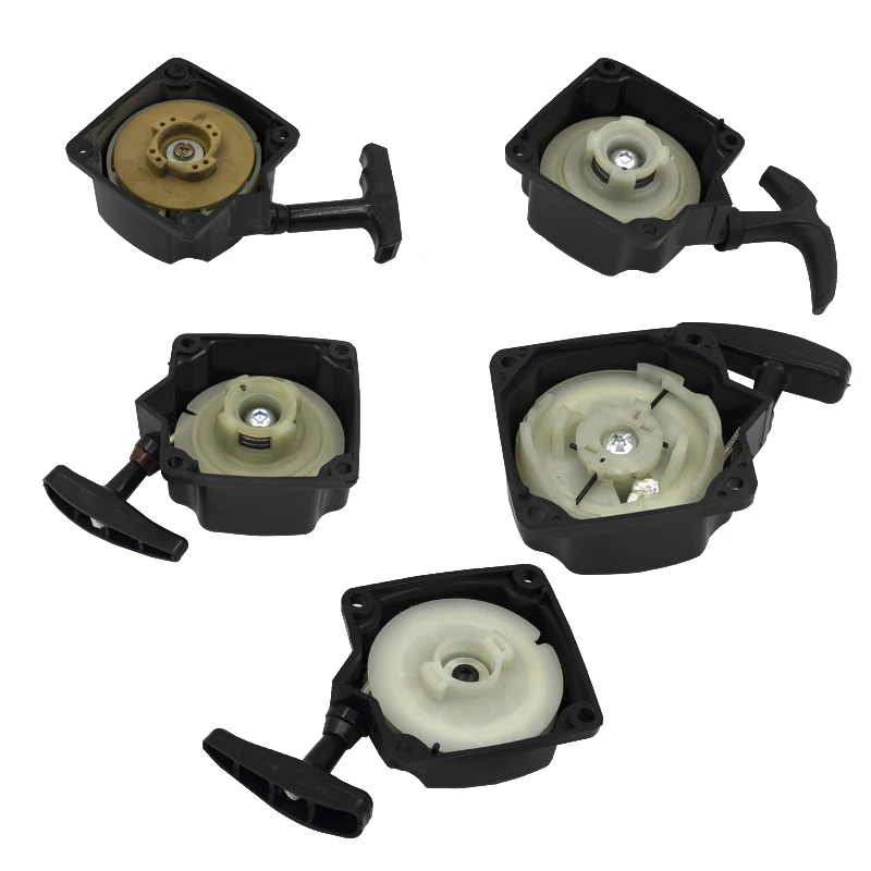 Recoil Puller Starter Brush Cutter Strimmer 2 Stroke 40-5 44-5 CG430 CG520 BG430 BG520 Trimmer Garden Tools Replacement Part brush cutter shield brush cutter clutch