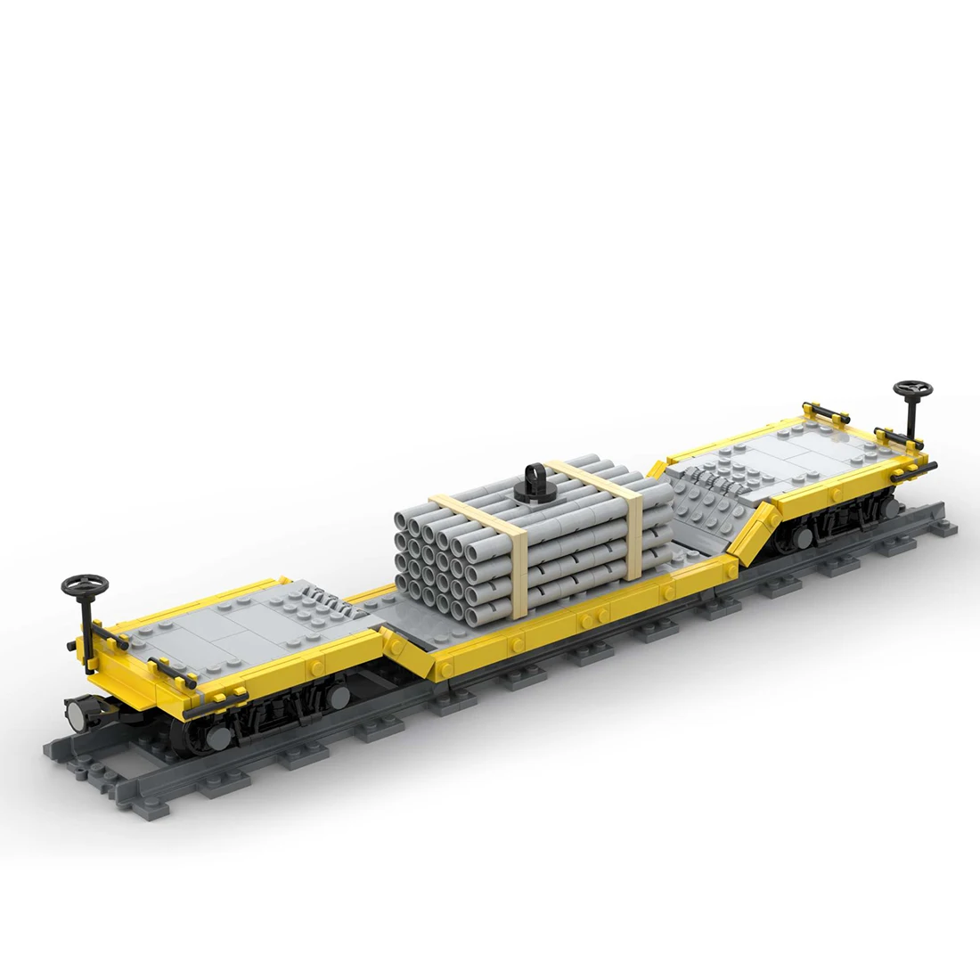 

MOC-46691 Center Drop Train Car Model Building Blocks Toys Set (Static Version/532PCS)
