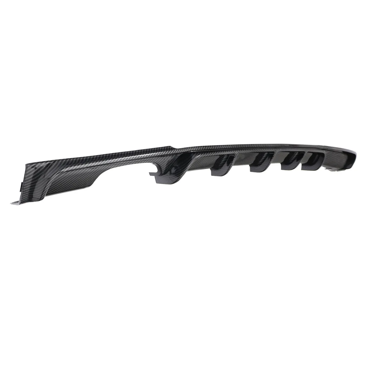 Für BMW 3er F30 F31 318d 320i 330i 325i 340i M Sport MP Style Carbon-Look Heckstoßstangen-Diffusorlippe Heckdiffusor Splitter – Detail 12