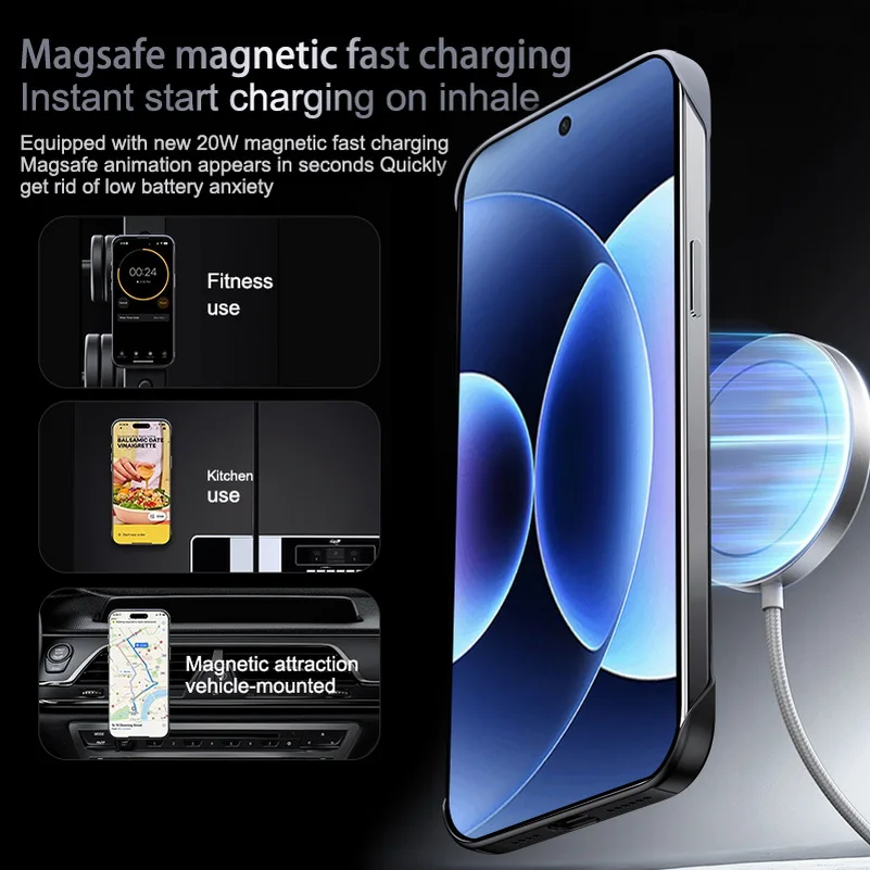 Delicate Gradient Strong Magnetic Ultra-Thin Protective Case
